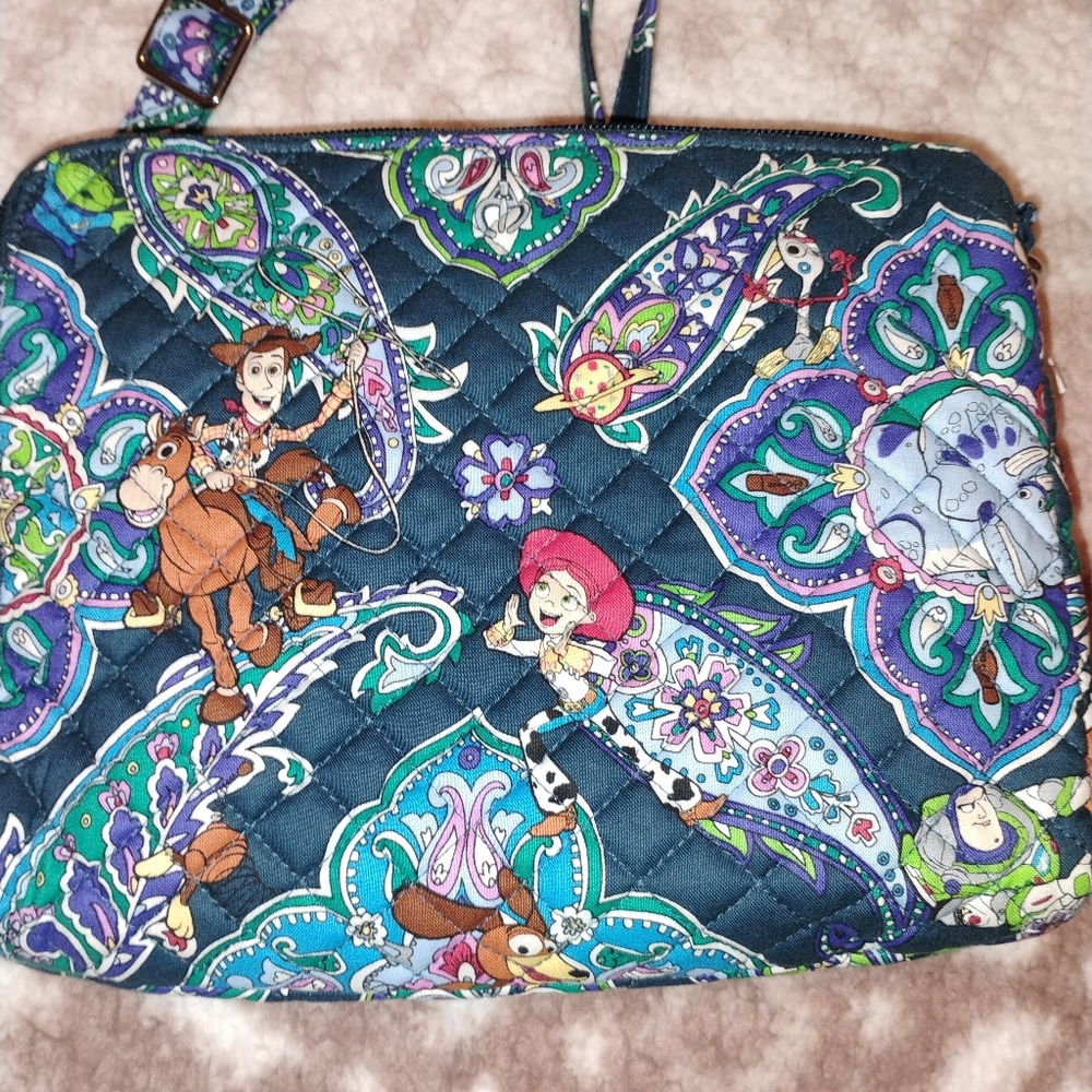 Vera Bradley Disney Pixar Collection Triple Compartment Crossbody